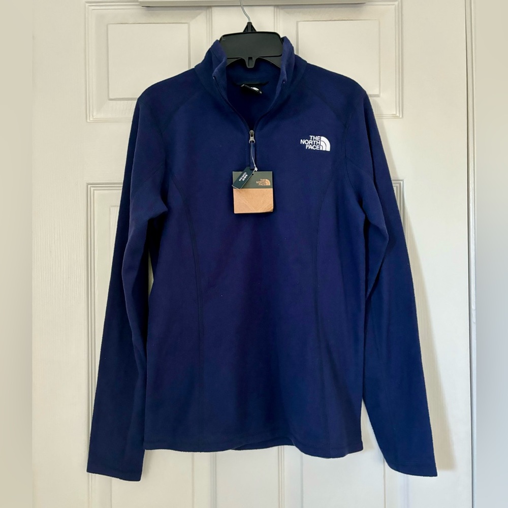 The North Face quarter zip fleece pullover